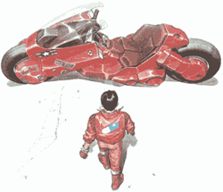 Kanedas Motorrad