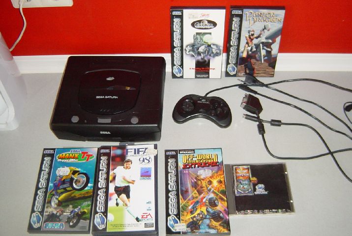 Mein neuerworbener Sega Saturn